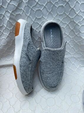 Orthocomfoot loafer slip-on sneakers size 8.5 gray nursing shoes